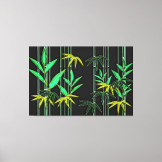 Bamboo Art 3 Leinwanddruck