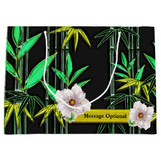 Bamboo Art 3 Optionen Große Geschenktüte