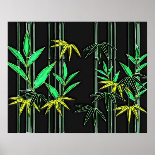 Bamboo Art 3 Poster (Vorne)