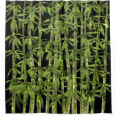 Bamboo Art 4 Duschvorhang (Vorderseite)