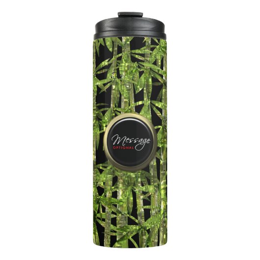 Bamboo Art 4 Optionen Thermosbecher (Vorderseite)