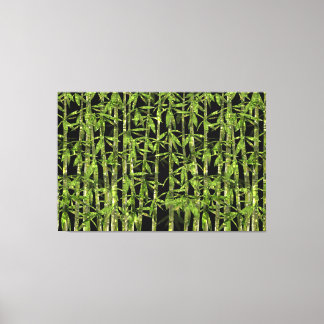 Bamboo Art 4A Leinwanddruck