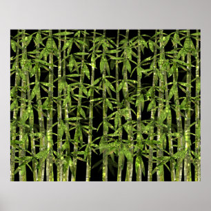 Bamboo Art 4A Poster