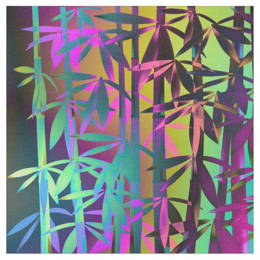 Bamboo Art 5 Custom Fabric Stoff (Nahaufnahme)