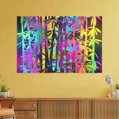 Bamboo Art 5 Leinwanddruck (Insitu (Wohnzimmer))
