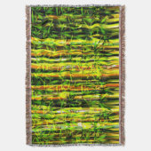 Bamboo Art 6 Throw Blanket Decke (Vorderseite Vertikal)