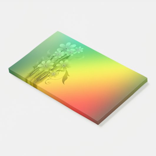 Bamboo Art 7A Post-it Klebezettel (angewinkelt)