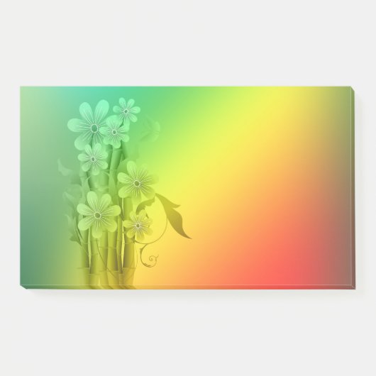 Bamboo Art 7A Post-it Klebezettel (Vorderseite)