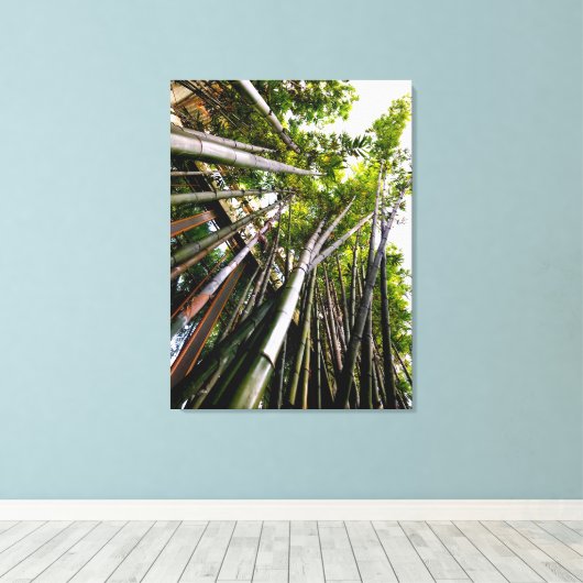 BAMBOO ART LEINWANDDRUCK (Insitu (Holzboden))