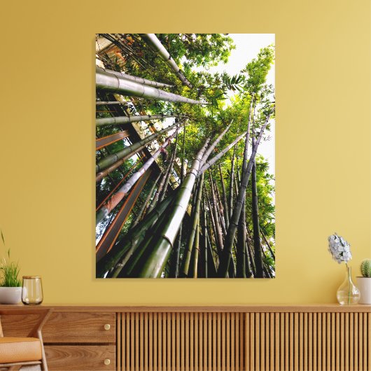 BAMBOO ART LEINWANDDRUCK (Insitu (Wohnzimmer))