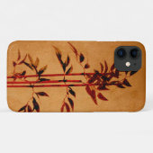 Bamboo auf Parchment Case-Mate iPhone Hülle (Rückseite (Horizontal))