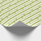 BAMBOO-BAUM-KLAR-PATTERN-DESIGN GESCHENKPAPIER (Ecke)