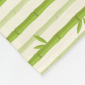 BAMBOO BAUM KLAR PATTERN DESIGN WRAPPPAPIER SH FLEECEDECKE (Ecke)