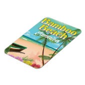 Bamboo Beach Jamaica Magnet (Linke Seite)