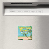 Bamboo Beach Jamaica Magnet (In Situ (Geschirrspüler))