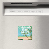 Bamboo Beach Jamaica Magnet (In Situ (Geschirrspüler))