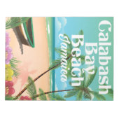 Bamboo Beach Jamaica Notizblock (Vorderseite)