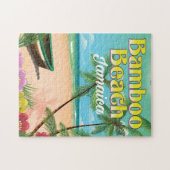 Bamboo Beach Jamaica Puzzle (Horizontal)