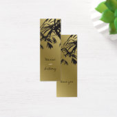 Bamboo Blätter Black + Gold Danke, dass Sie Tag / (Schreibtisch)