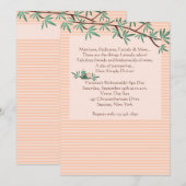 Bamboo Branches Wellness-Center Einladung (Vorne/Hinten)