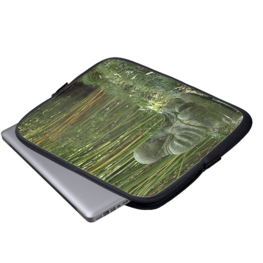 Bamboo Buddha Laptop Sleeve (Vorne Knopf)