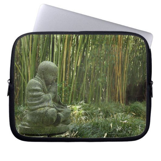Bamboo Buddha Laptop Sleeve (Vorderseite)