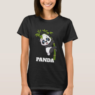 Bamboo Buddy Hangin’ mit meinem Snack-Panda Peekab T-Shirt