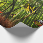 Bamboo & Butterfly Art 2 Packpapier (Ecke)