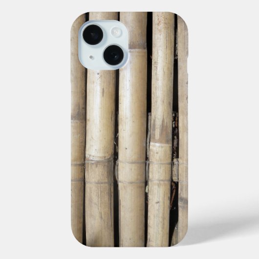 Bamboo Case-Mate iPhone Hülle (Rückseite)