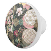 Bamboo Cherry Blossoms Art Déco Designs Keramikknauf (Rechts)