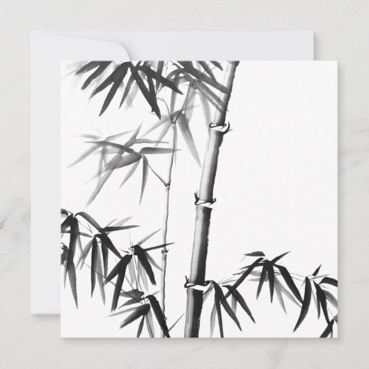 Bamboo - chinesischer Stil - uneingerahmt (Vorderseite)