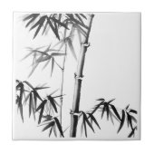 Bamboo - chinesischer Stil - uneingerahmt Fliese (Vorderseite)