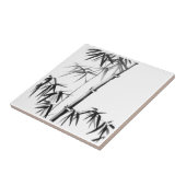 Bamboo - chinesischer Stil - uneingerahmt Fliese (Seite)