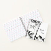 Bamboo - chinesischer Stil - uneingerahmt Notizblock (Innenseite)