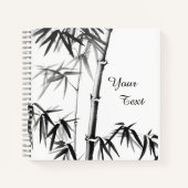 Bamboo - chinesischer Stil - uneingerahmt Notizblock (Vorderseite)