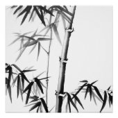 Bamboo - chinesischer Stil - uneingerahmt Poster (Vorderseite)