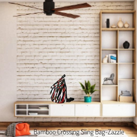 Bamboo Crossing Crossbody Bag