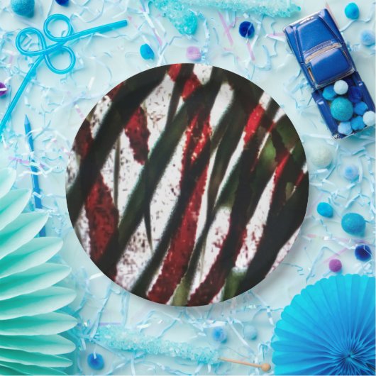 Bamboo Crossing Pappteller (Party)