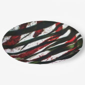 Bamboo Crossing Pappteller (Schrägansicht)