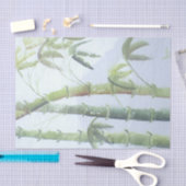 Bamboo Decoupage 23 Aquarell Hintergrund Seidenpapier (Handwerk)