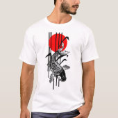 Bamboo Design - Nishikigoi - Koi Fisch 1 T - Shirt (Vorderseite)