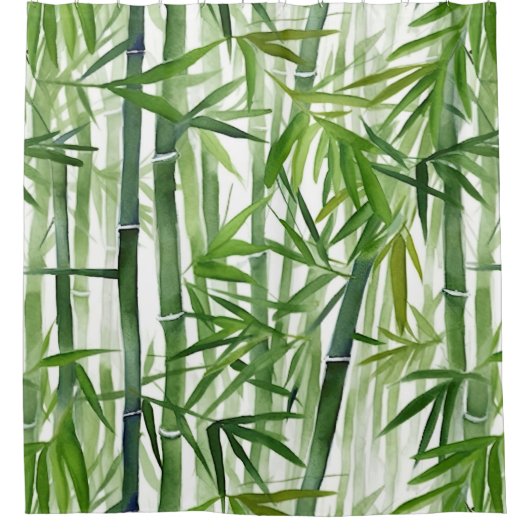 Bamboo-Duschvorhang Duschvorhang (Vorderseite)