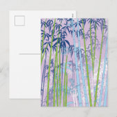 Bamboo Feiertagspostkarte (Vorne/Hinten)