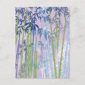 Bamboo Feiertagspostkarte (Vorderseite)
