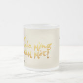 Bamboo fischen vietnamesische Neujahrs-FG-Tasse Mattglastasse (Mittel)