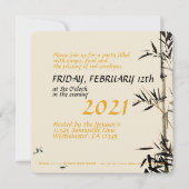 Bamboo Fish Vietnamesisch New Year Party SFC Ankündigung (Vorderseite)