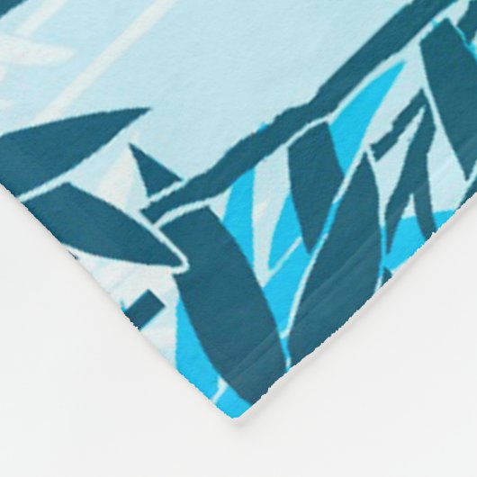 Bamboo Fleecedecke (Ecke)