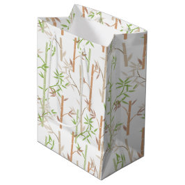 Bamboo Foliage Orientale Blätter Mittlere Geschenktüte