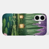 Bamboo Forest and Wisteria iPhone16 Handy Case (Rückseite (Horizontal))