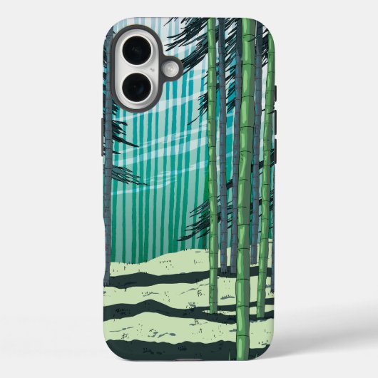 Bamboo Forest Case-Mate iPhone Hülle (Rückseite)